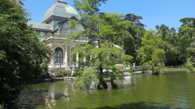Cristal palace retiro park, madrid, İspanya