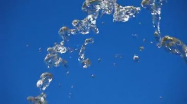 su sıçramasına üzerinde bulanık backgorund