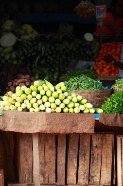 meyve pazarı içinde Hindistan