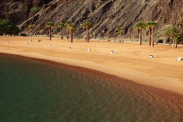 Playa de las teresitas, Kanarya Adası tenerife, İspanya — Stok fotoğraf