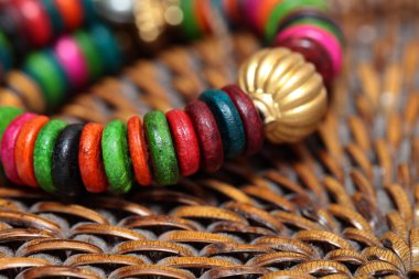 renkli Hindistan bilezik Görünümü Kapat.