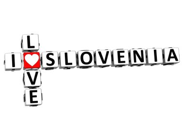 3D Slovenya bulmaca severim