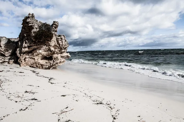 Vista panorámica de una de las playas de Rottnest — Foto de Stock