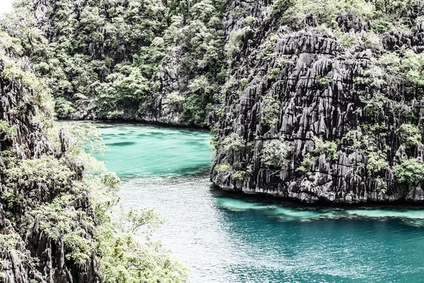 Перегляд Coron острова, Палаван, Філіппіни — стокове фото