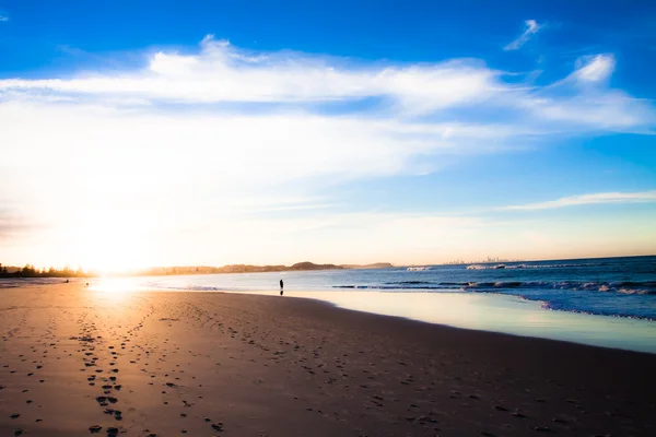 Pláže Gold coast, queensland, Austrálie — Stock fotografie