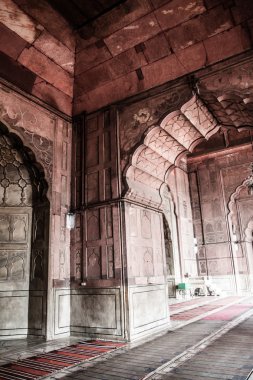 Jama Mescidi Camii, Eski Delhi, Hindistan.
