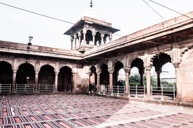 Jama Mescidi Camii, Eski Delhi, Hindistan.
