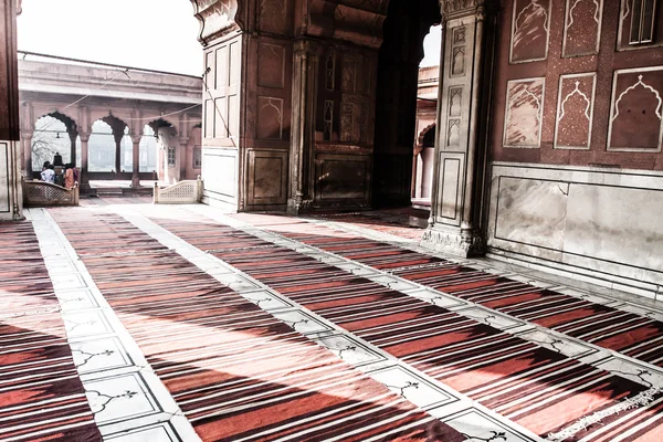 Jama Masjid Mosque, old Delhi, India. — Stock Photo, Image