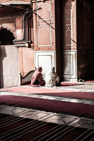 Mezquita Jama Masjid, vieja Delhi, India . —  Fotos de Stock