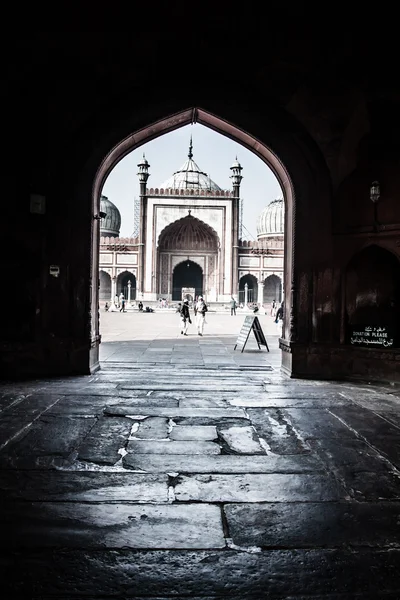 Mezquita Jama Masjid, vieja Delhi, India . —  Fotos de Stock