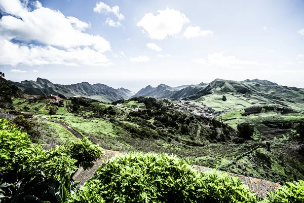 Wieś w Teneryfa, Wyspy Kanaryjskie, Hiszpania — Zdjęcie stockowe