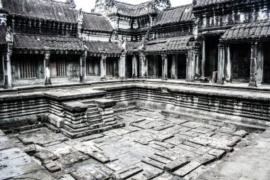 angkor, tapınaklarda yakınındaki siem reap, Kamboçya