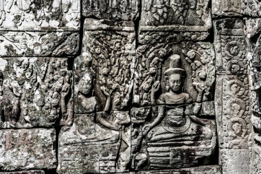 angkor, tapınaklarda yakınındaki siem reap, Kamboçya