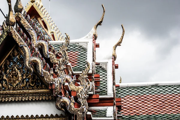 Arquitetura tradicional tailandesa Grand Palace Bangkok — Fotografia de Stock