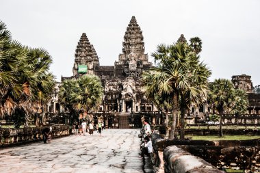 angkor, tapınaklarda yakınındaki siem reap, Kamboçya