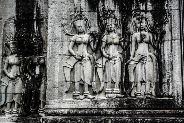 Świątyń Angkor, w pobliżu siem reap, Kambodża — Zdjęcie stockowe