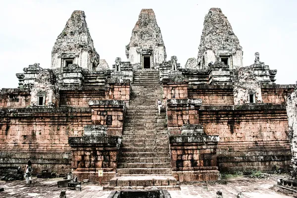 Temples à Angkor, près de Siem Reap, Cambodge — Photo