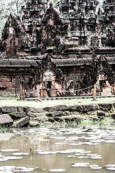 Templos em Angkor, perto de Siem Reap, Camboja — Fotografia de Stock