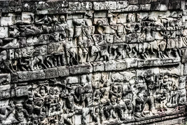 Tempels in angkor, in de buurt van siem reap, Cambodja — Stockfoto