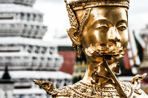 Traditionele Thaise architectuur grand palace-bangkok — Stockfoto