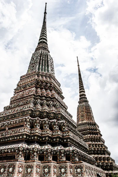 Architettura tradizionale thailandese Grand Palace Bangkok — Foto Stock