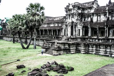 angkor, tapınaklarda yakınındaki siem reap, Kamboçya
