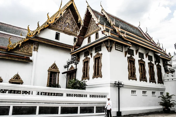 Traditional Thai architecture Grand Palace Bangkok — Stock Photo, Image