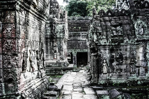 Templos em Angkor, perto de Siem Reap, Camboja — Fotografia de Stock