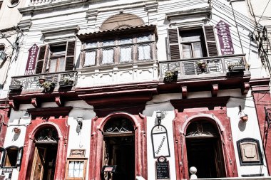 mdina Malta eski şehirde ev Klasik Gotik mimarisi