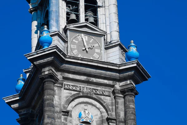 Westerkerk in amsterdam Nederland — Stockfoto