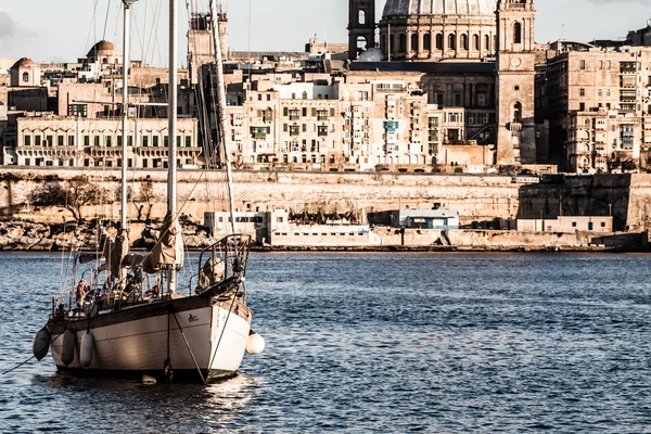 Arquitetos tradicionais malteses em Valletta, Malta — Fotografia de Stock