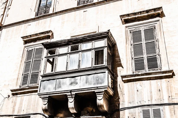 Arquitetos tradicionais malteses em Valletta, Malta — Fotografia de Stock