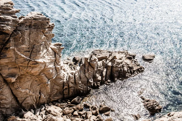 Azurblå kusten i Grekland, ön zakynthos — Stockfoto