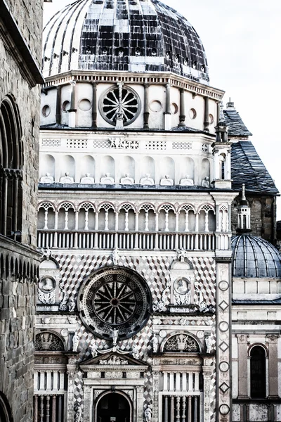 Basilique Santa Maria Maggiore de Bergame, Italia — Foto Stock