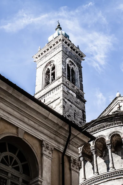 Basilique Santa Maria Maggiore de Bergame, Itália — Fotografia de Stock