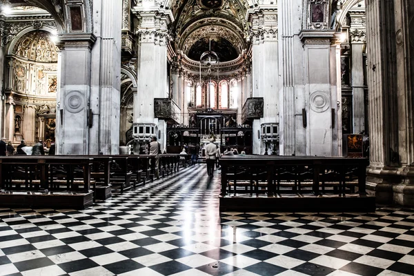 Basílica de Santa Maria Maggiore de Bergame, Italia — Foto de Stock