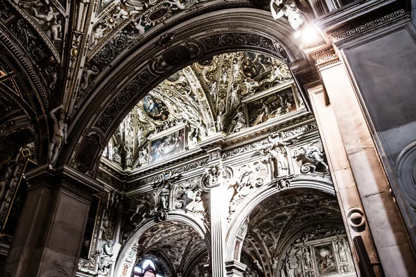 Basilique Santa Maria Maggiore de Bergame, Italia — Foto Stock