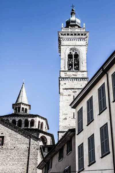 Basilique Santa Maria Maggiore de Bergame, Italia — Foto Stock