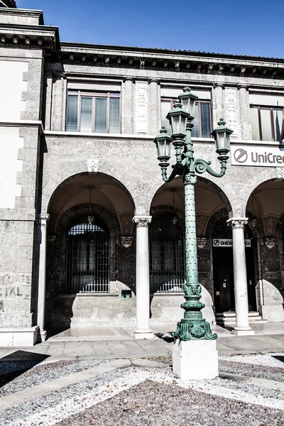 Antigua calle europea, Bérgamo, Italia —  Fotos de Stock