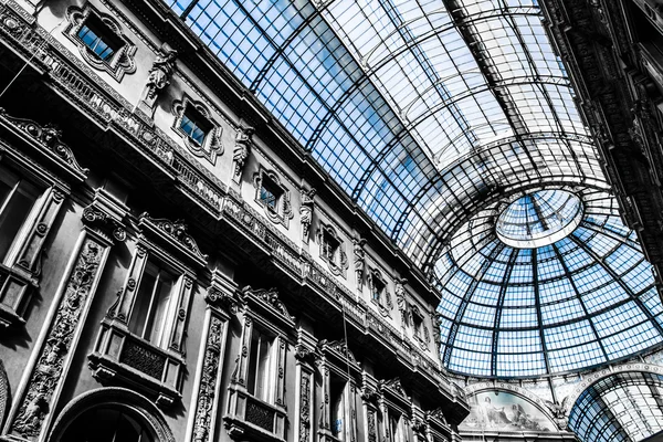 Galeria Vittorio Emanuele - Milão — Fotografia de Stock