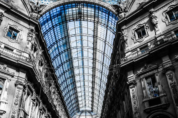 Галерея Vittorio Emanuele - Милан — стоковое фото