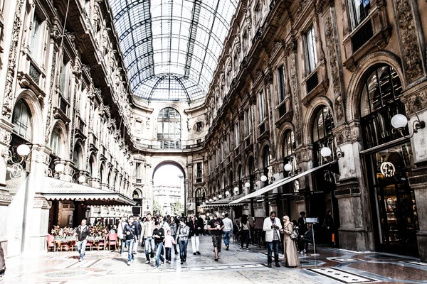 Galería Vittorio Emanuele - Milán — Foto de Stock