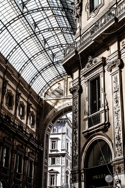Vittorio emanuele γκαλερί - milan — Φωτογραφία Αρχείου