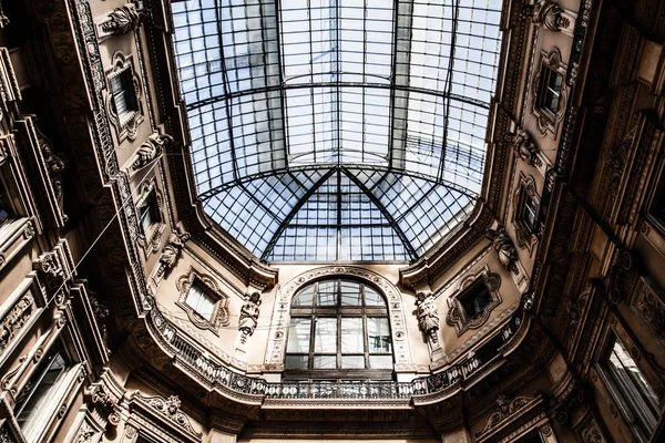 Vittorio Emanuele Gallery - Milan — Stock Photo, Image