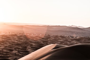 Morocco Sahara vasıl günbatımı kum tepeleri