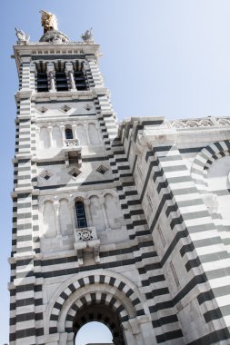 Katedral Notre-Dame-de-la-Ga Rde Marsilya, Fransa, Avrupa