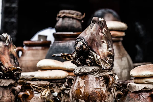 Local old morrocan market — Stock Photo, Image