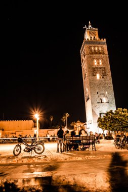 Koutoubia cami, marrakech, Fas, Afrika