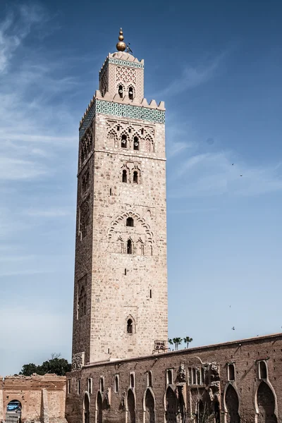 Marokko. Marrakech. moskee van koutoubia — Stockfoto