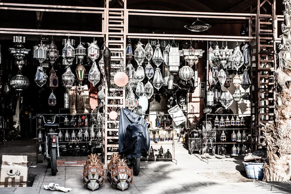 Die Souks, Marrakesch, Marokko — Stockfoto